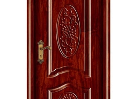 实木3d静音木门